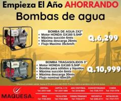 BOMBAS DE AGUA MOTOR HONDA 100% JAPONÉS