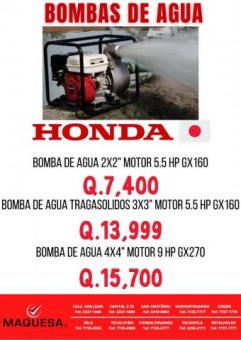 BOMBAS DE AGUA HONDA 